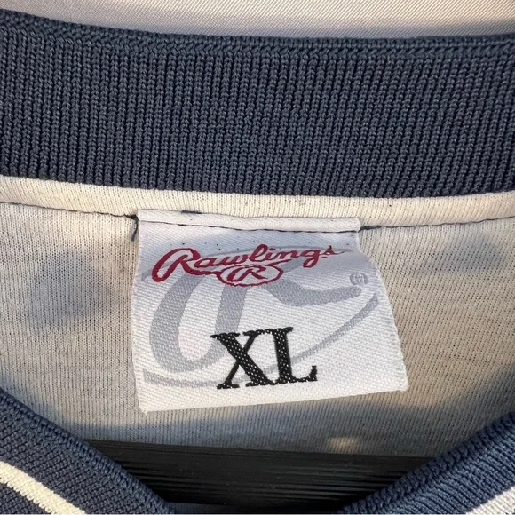 Cooperstown Dreams Park Baseball V Neck Pullover Windbreaker Jacket Women’s XL - Picture 3 of 3